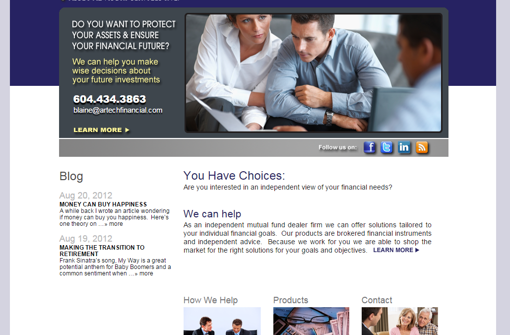 ARTECH FINANCIAL